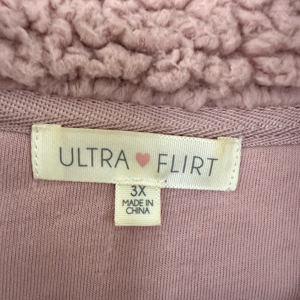 Universal Thread Blush Teddy Jacket - image 4